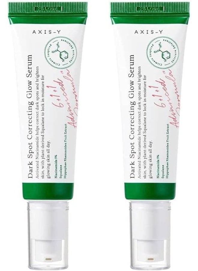 Pack of two - Dark Spot Correcting Glow Serum - Radiant Skin With Even Tone - Brightens And Fades Dark Spots | 50 ML x 2 - Image 1