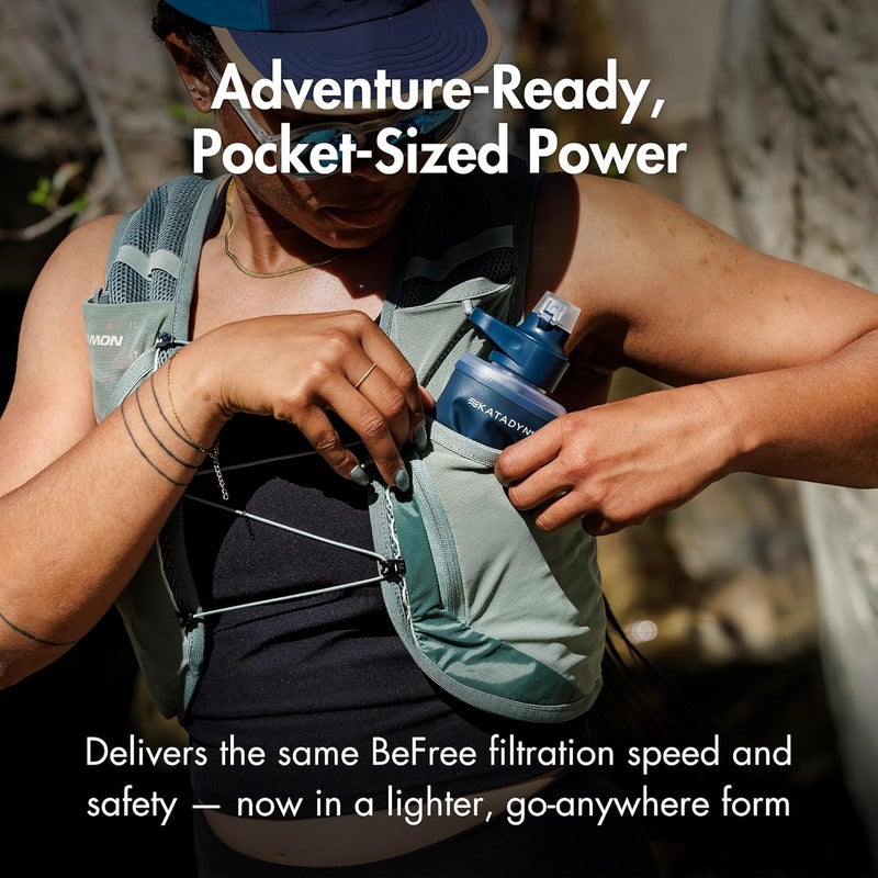 KATADYN 2025 BeFree AC 0.5L Microfilter - Slate Blue - Image 4
