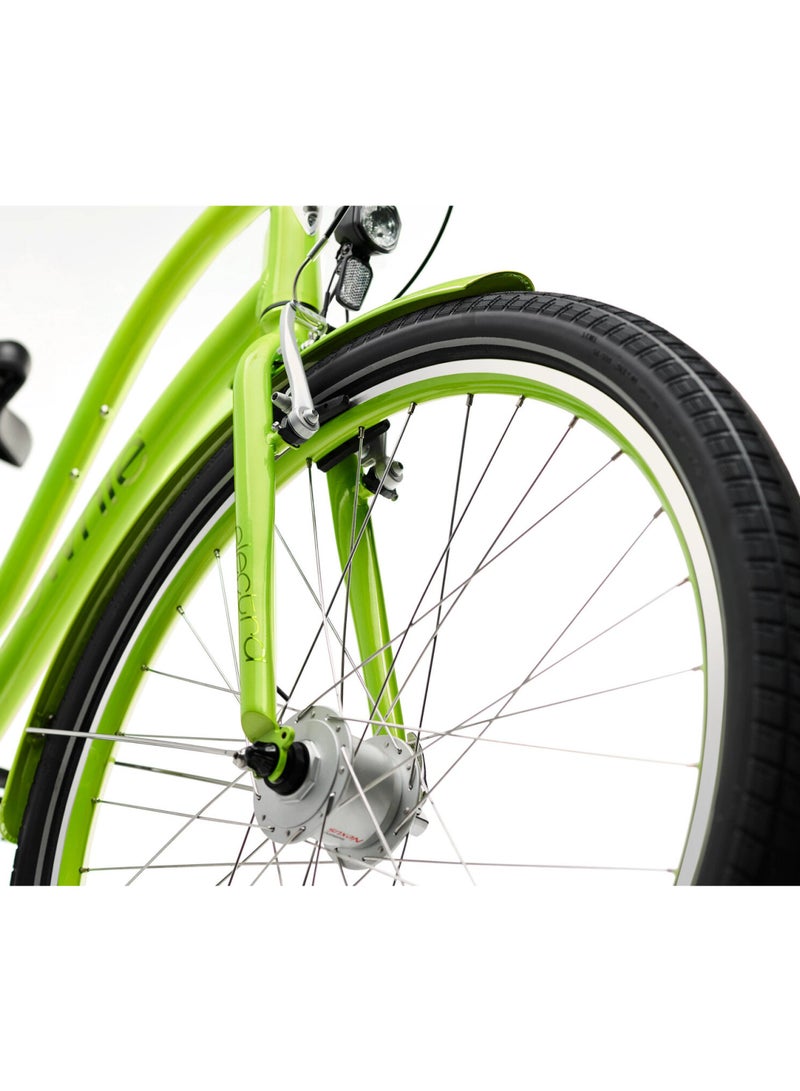 Electra Bicycle Company Electra Townie Original 7D EQ Women's City Bike, 26 Inch, 7-Speed, Aluminium Step-Thru Frame, Kiwi Green - Image 5