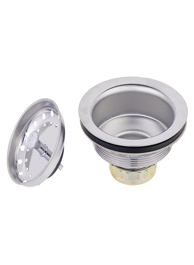 Keeney 1431SSBX Sink Strainer with Fixed Post Basket, Stainless Steel - Image 2