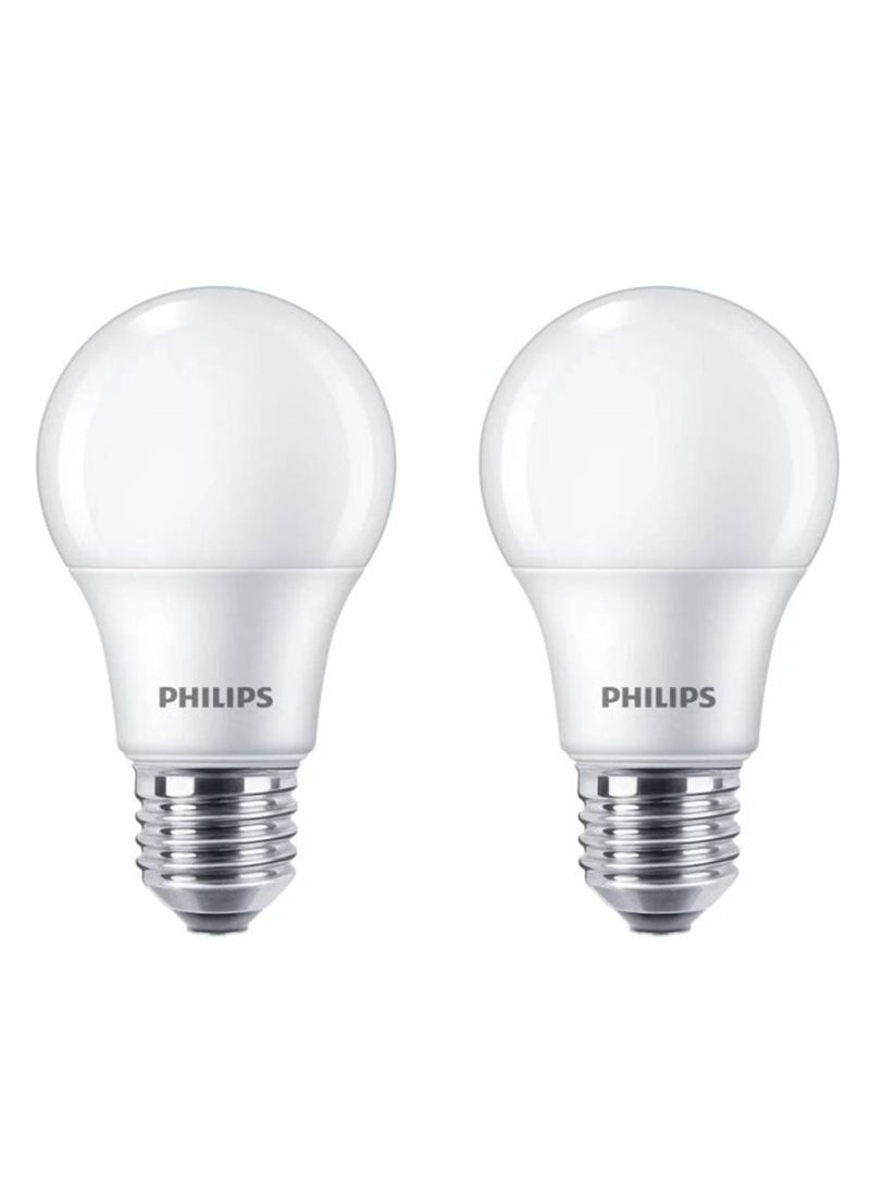 Philips LED Bulb 14W - Warm - E27 - 2 Pieces
