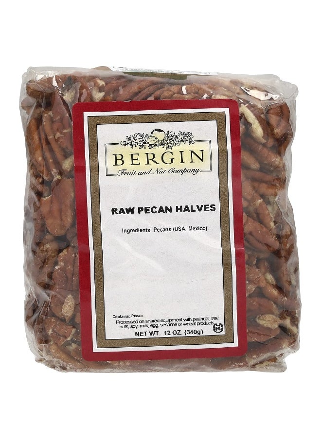 Bergin Fruit and Nut Company Bergin Fruit and Nut Company, Raw Pecan Halves, 12 oz (340 g)  - Image 1