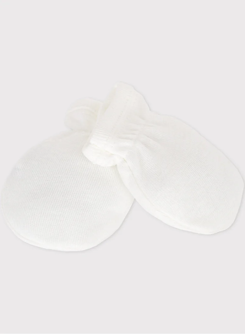 بيتي باتو Babies' Mittens In Plain Cotton