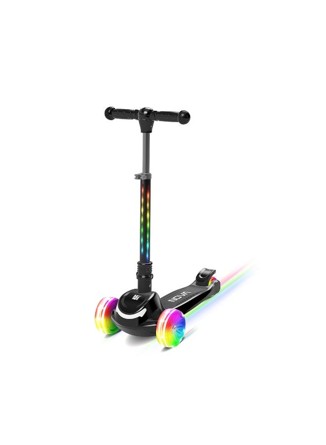 LiT Nova 3-Wheel Foldable Kick Scooter (Black) - Image 2