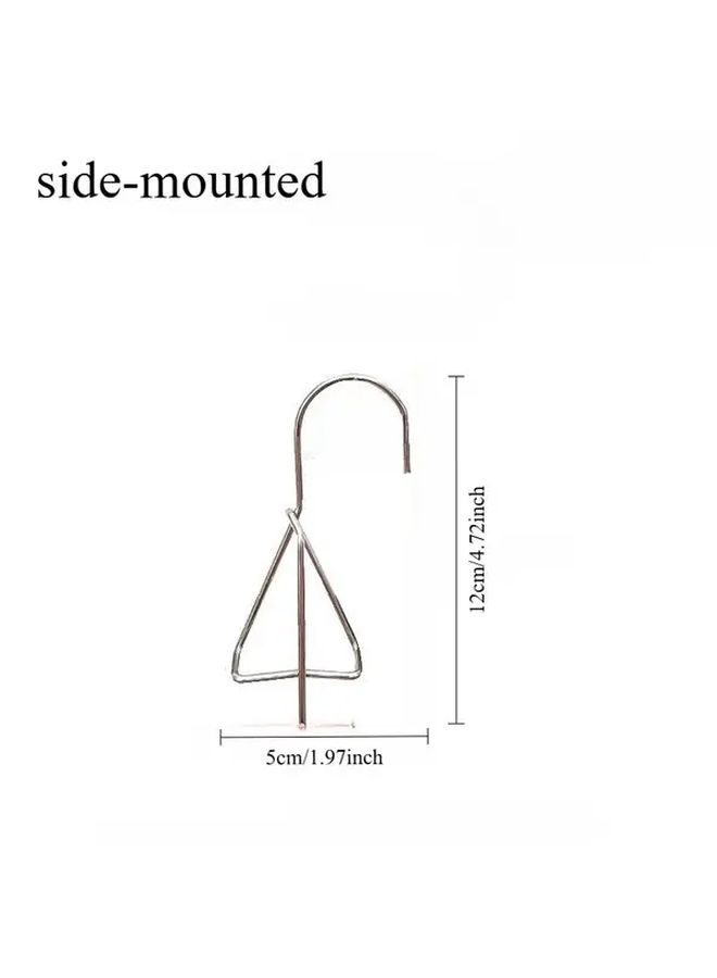 5 Pcs Heavy Duty Stainless Steel Wall Mounted Plant Hanger Hooks Vertical Silvery Corrosion Resistant Easy Install With Screws For Hanging Flower Pot Holders Balcony Fence - Image 3