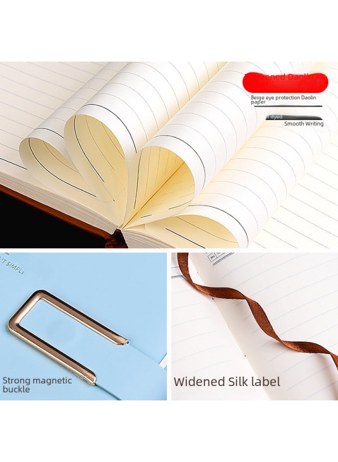Amari A5 Notebook Business Office Work Meeting Recording Book Simple Buckle Thickened Notepad Printable Logo - Image 4