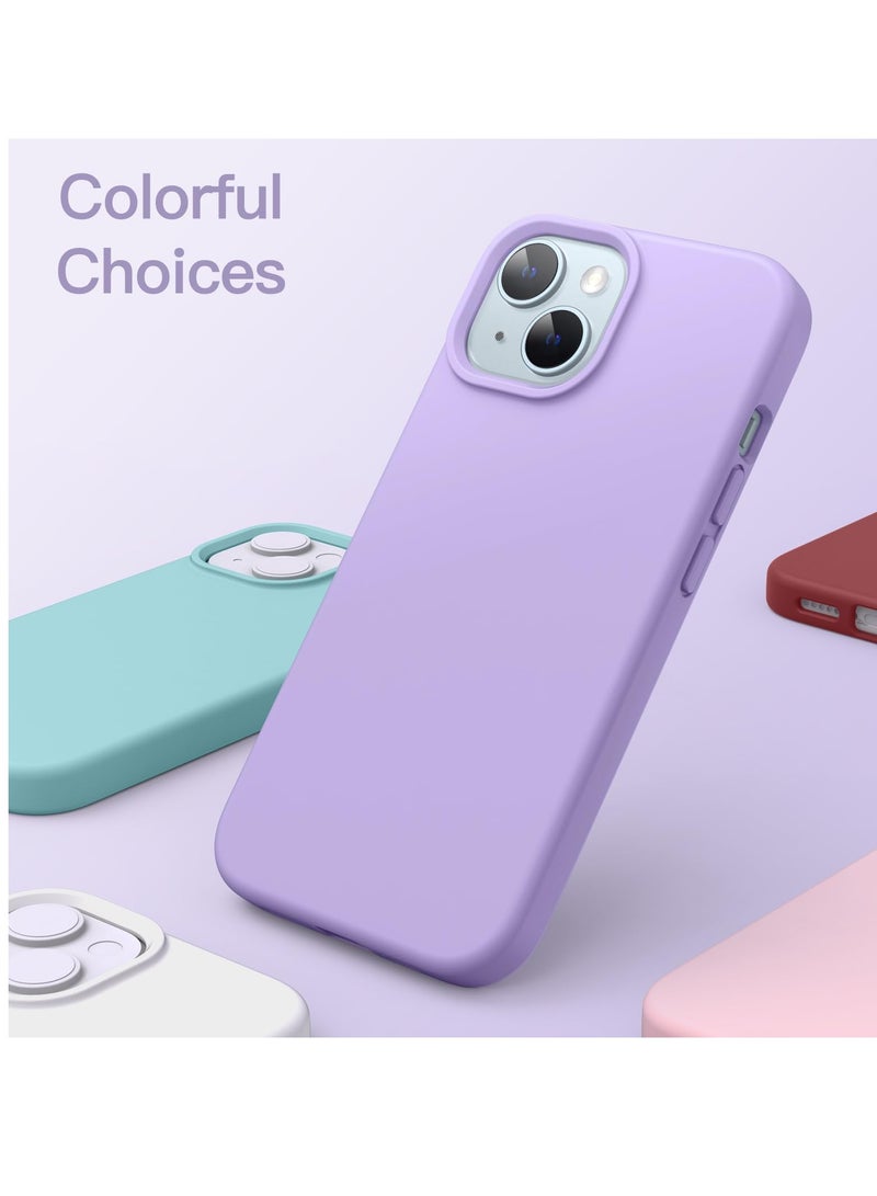 BORTONY iPhone 15 Case Silicone Soft Touch iPhone 15 Cover Full-Body Slim Thin  Shockproof Protective Phone Case for iPhone 15 6.1 inch - Image 5