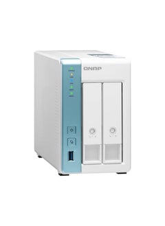QNAP خادم QNAP 2 Bay NAS، معالج Alpine AL-314، رباعي النواة 1.7 جيجا هرتز، ذاكرة وصول عشوائي SO-DIMM DDR3 سعة 4 جيجا بايت، شبكة محلية 2.5 جيجا بايت (لا يوجد محرك أقراص ثابت) | TS-231P3-4G  - Image 4