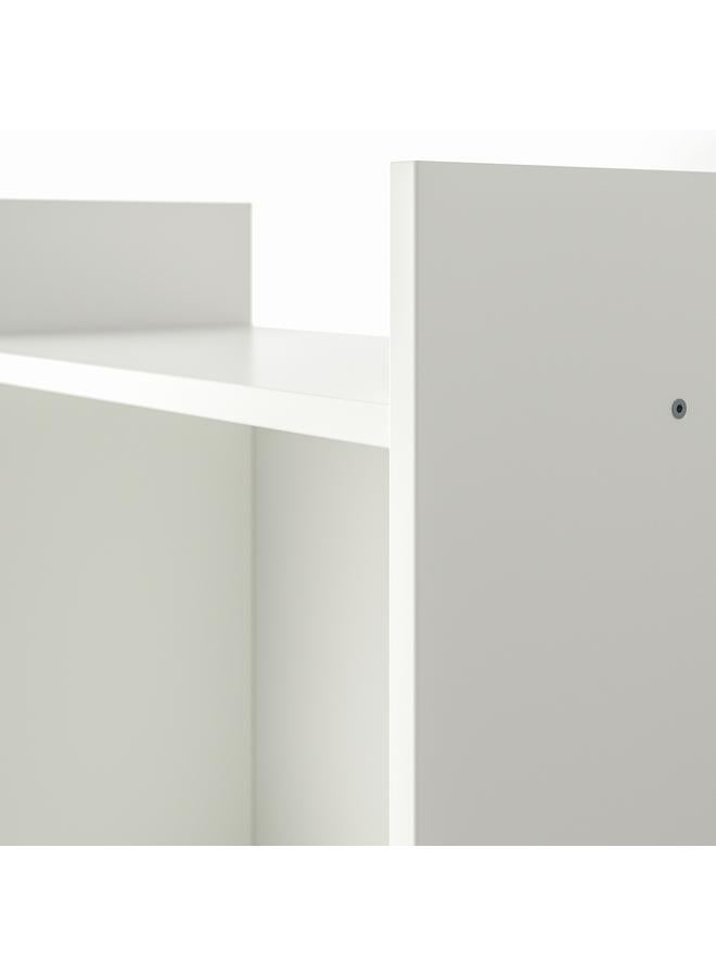 Zaboon Bookcase, White, 50X25X160 Cm - Image 5