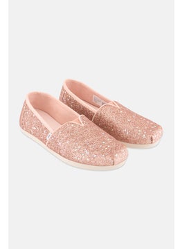 TOMS Women Slip On Shoes, Rose Gold  - Image 1