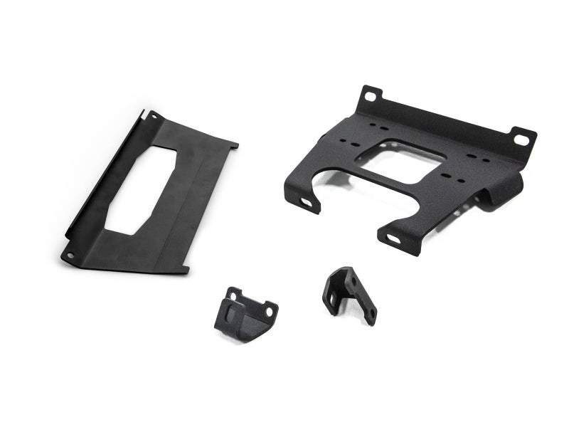 SuperATV Winch Mounting Plate for 20172018 Polaris RZR XP TurboXP 4 Turbo RZR Winch Plate Compatible with Many OEM and Aftermarket Winches No Drilling Required - Image 3