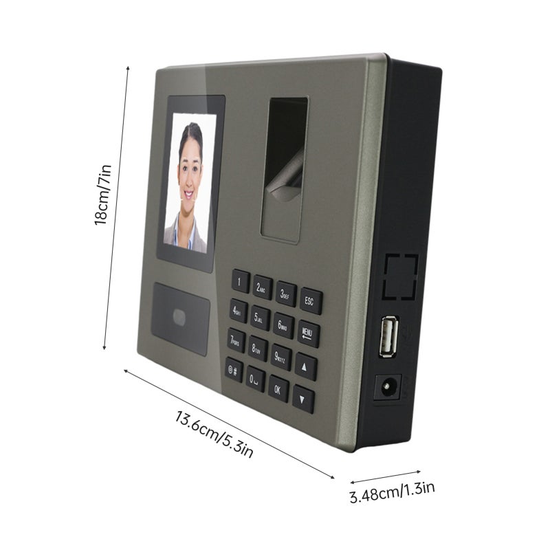 Bisofice Attendance Machine: 2.8-Inch TFT Screen Multi-Mode - Large Storage Capacity Biometric Attendance System for Large Organizations - Image 3