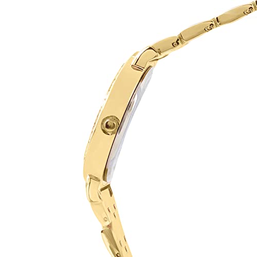 Joker & Witch Moonlight 34mm Gold Dial 16mm Gold Stainless Steel Watch for Women - Image 5
