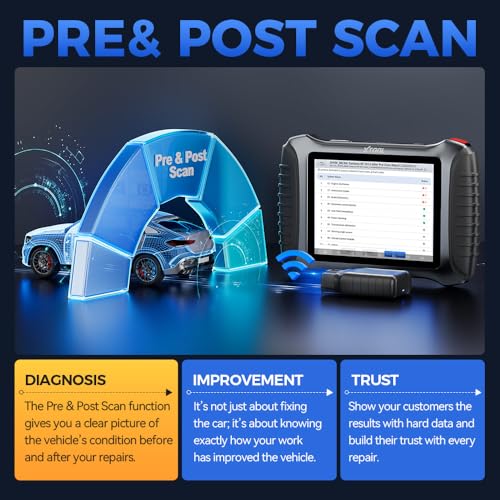 XTOOL XTOOL IP900BT OBD2 Scanner, Car Diagnostic Tool with 41+Reset, ECU Coding Automotive Scanner, Wireless Vehicle Scan Tool, 4000+ Bidirectional Scan Tool, CANFD/DoIP/FCA Autoauth, Full System - Image 4