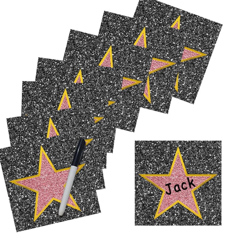 Starboling 25Pcs Movie Star Sticker DecorationsStar Movie Theme Party DecorationsRed Carpet Oscar Party DecorationsHollywood Party Decorations