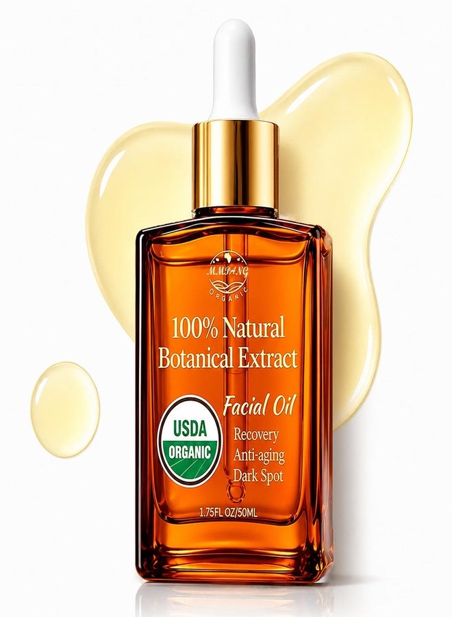 MMPANG Organic Recovery Face Oil, Barrier Support Lightweight Facial Oil, 1.7Fl Oz - Image 1