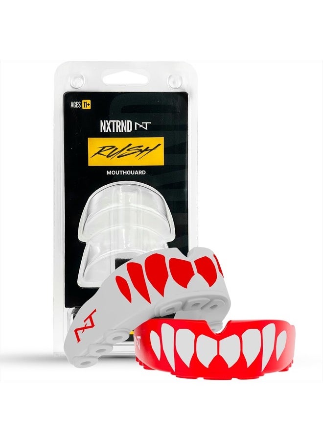 NXT NXTRND - 2 Pack Nxtrnd Rush Mouth Guard for Boxing and Other Sports (Red) - Image 1