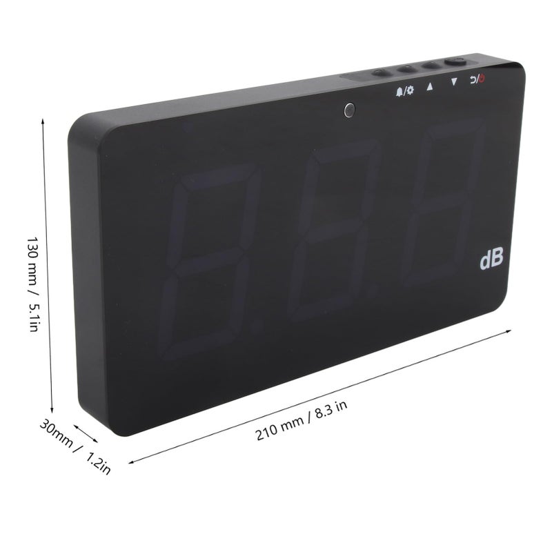 SW 525A مقياس مستوى الصوت الرقمي لقياس الضوضاء الداخلية DC 5V 1A - Image 4