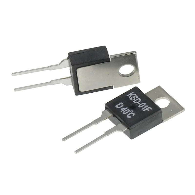 مفتاح حراري مغلق عادة D 110C منظم حرارة مستشعر درجة الحرارة KSD 01F JUC 31F - Image 4