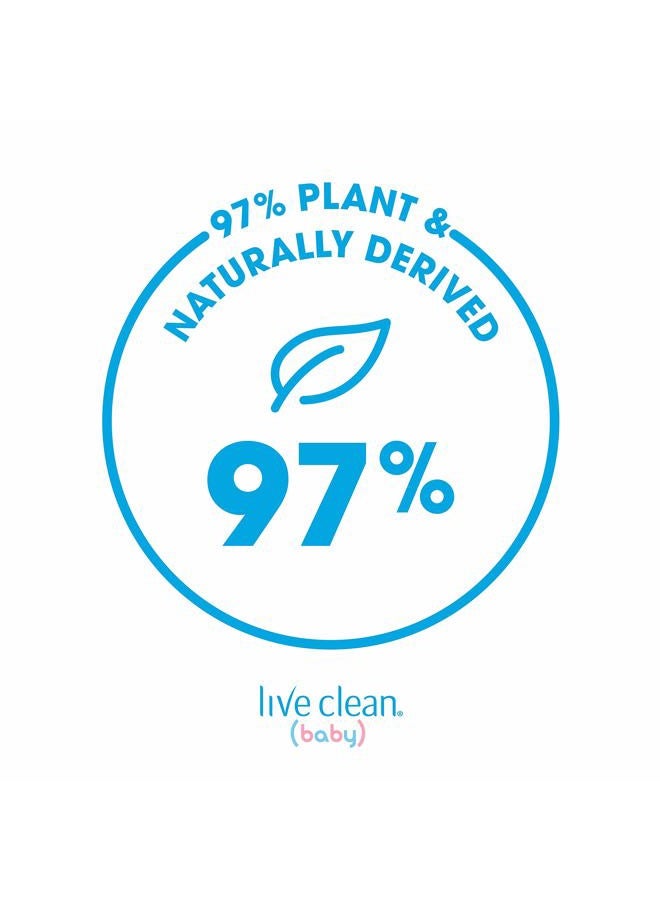 Live Clean Baby TEARLESS SHAMPOO & WASH Organic Eco Friendly 750 ml (25 fl oz) - Image 2