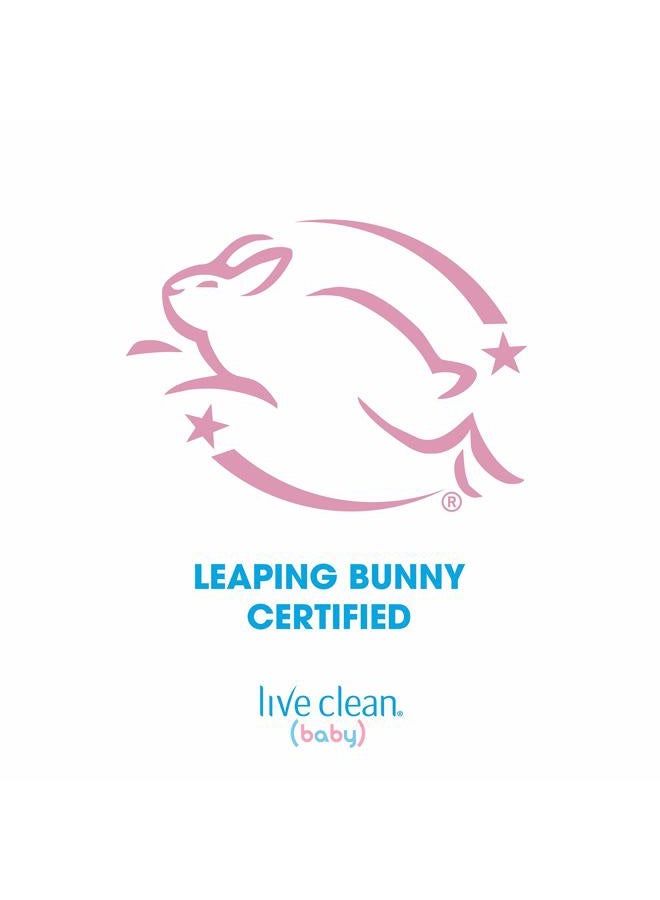 Live Clean Baby TEARLESS SHAMPOO & WASH Organic Eco Friendly 750 ml (25 fl oz) - Image 5