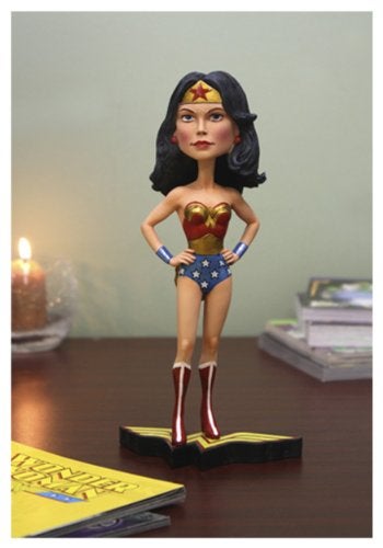 DC Comics NECA Wonder Woman DC Classics Bobblehead Head Knocker - Image 4