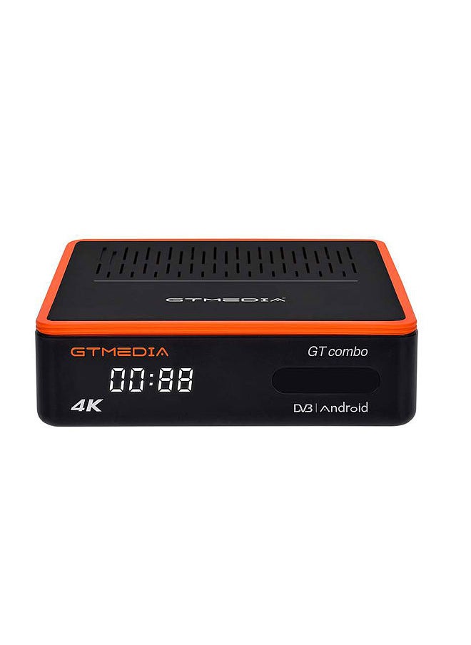 Gtmedia - GTMEDIA GT COMBO جهاز استقبال صندوق التلفزيون الذكي أندرويد 9.0 2 جيجابايت + 16 جيجابايت 4K مشغل الوسائط جهاز استقبال بث الفيديو الرقمي يدعم 2.4G/5G واي فاي ثنائي النطاق - Image 1