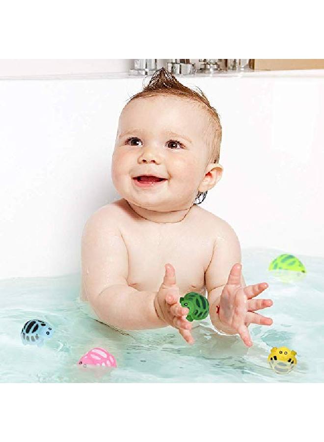 ArtCreativity Rubber Water Squirting Turtles Pack Of 12 Bathtub And Pool Toys For Kids Safe And Durable Water Squirters Birthday Party Favors Goodie Bag Fillers  - Image 4