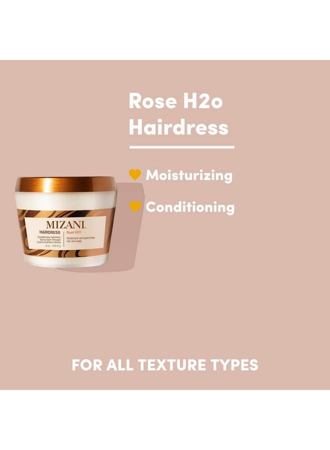 Mizani Hairdress Rose H2O | Conditioning Hairdress | Relieves Itchy Scalps | For All Hair Types | 8 Oz - Image 4