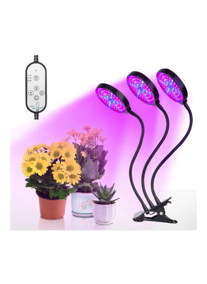 نيبمينينت مصباح LED لنمو النباتات مزود بمنفذ USB من 3 قطع أرجواني 18x11x13سنتيمتر  - Image 2