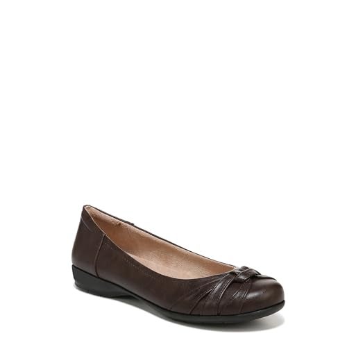 Naturalizer Soul Women's Gift Ballet Flat Brown 8 W - Image 1