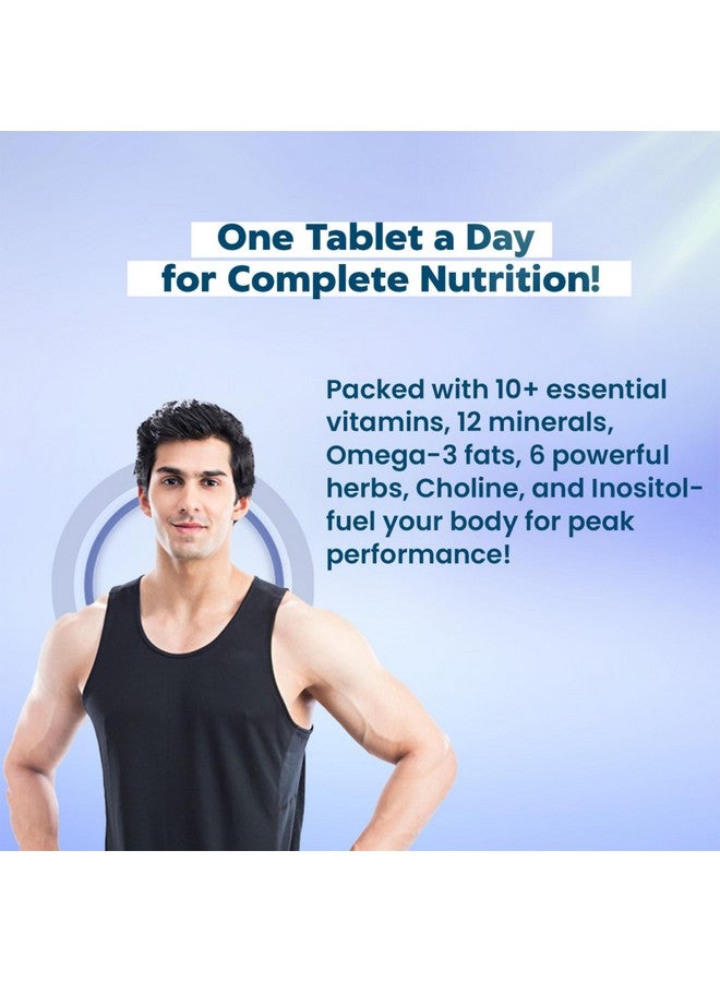 Dr. Morepen د. موريبين متعدد الفيتامينات للرجال | معزز للطاقة والمناعة | عبوة 60 قرص من 2 - Image 4