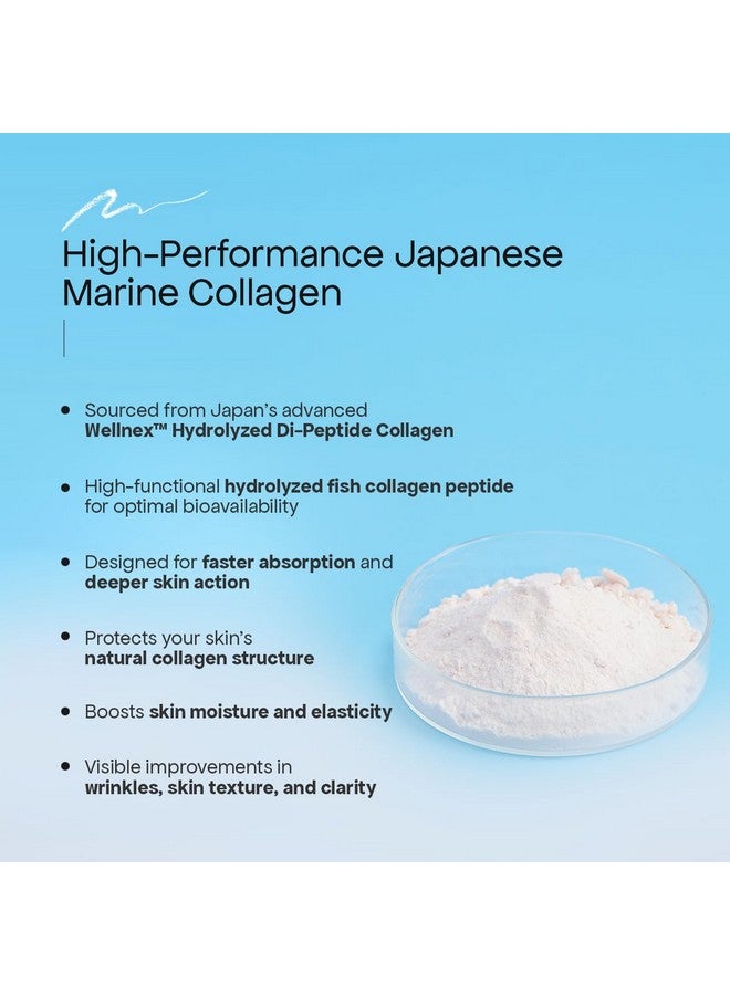 GLUTONE Glutone-Revive Effervescent Collagen Tablets - 2500 mg Wellnex Di-Peptide Marine Collagen|Supports Skin Hydration, Elasticity, Smooth Texture | For Men & Women | 20 Blueberry Flavour Tablets - Image 3