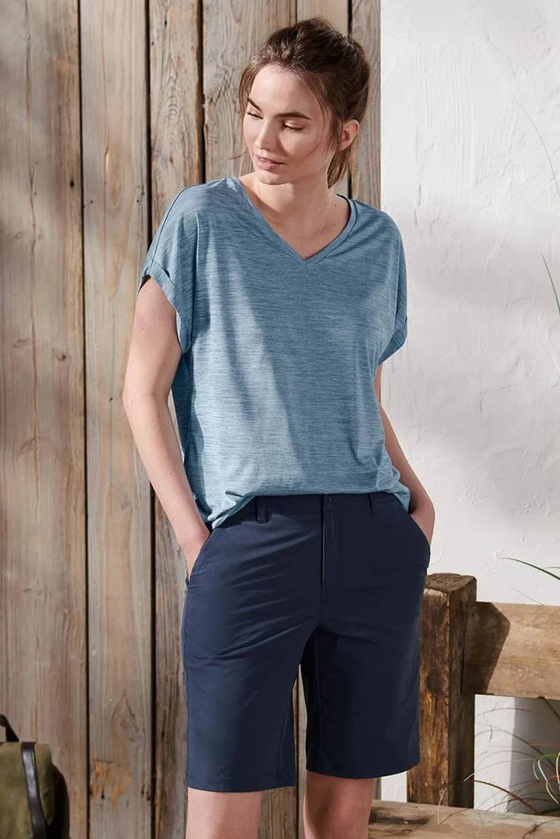 Tchibo شورتات أداء عادية للنساء، لون كحلي - Image 1