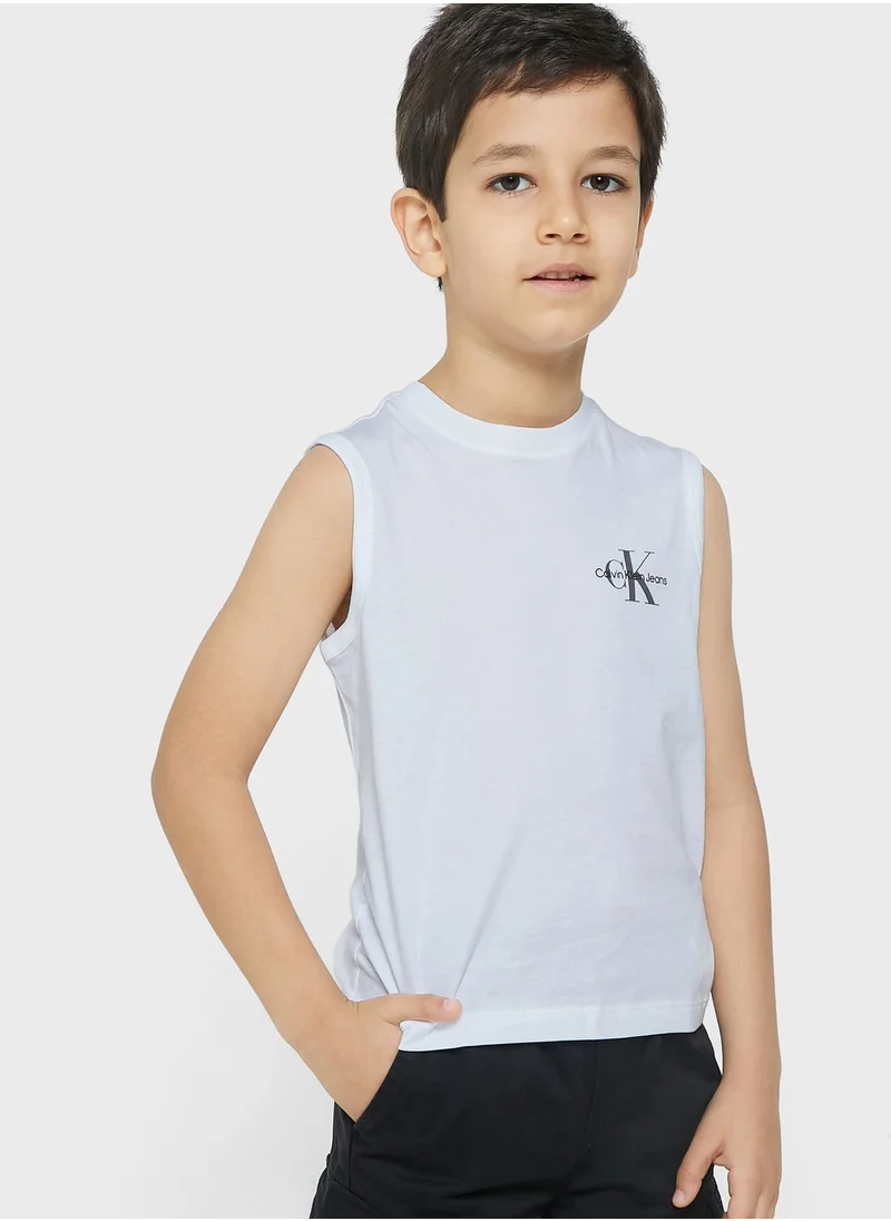 Calvin Klein Jeans Kids Chest Monogram Top