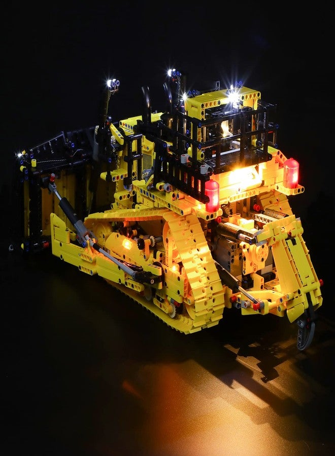BRIKSMAX Led Lighting Kit for Technic App-Controlled Cat D11 Bulldozer - Compatible with Lego 42131 Building Blocks Model- Not Include The Lego Set - Image 5