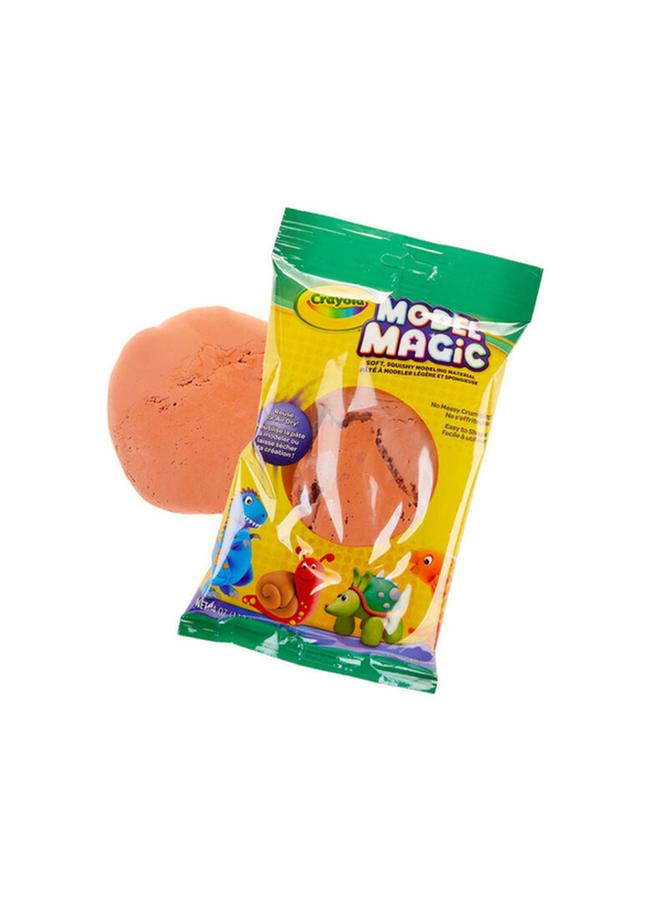 Crayola Lightweight and Flexible Model Magic Clay Terracotta 113g CRA5744640003 - Image 1