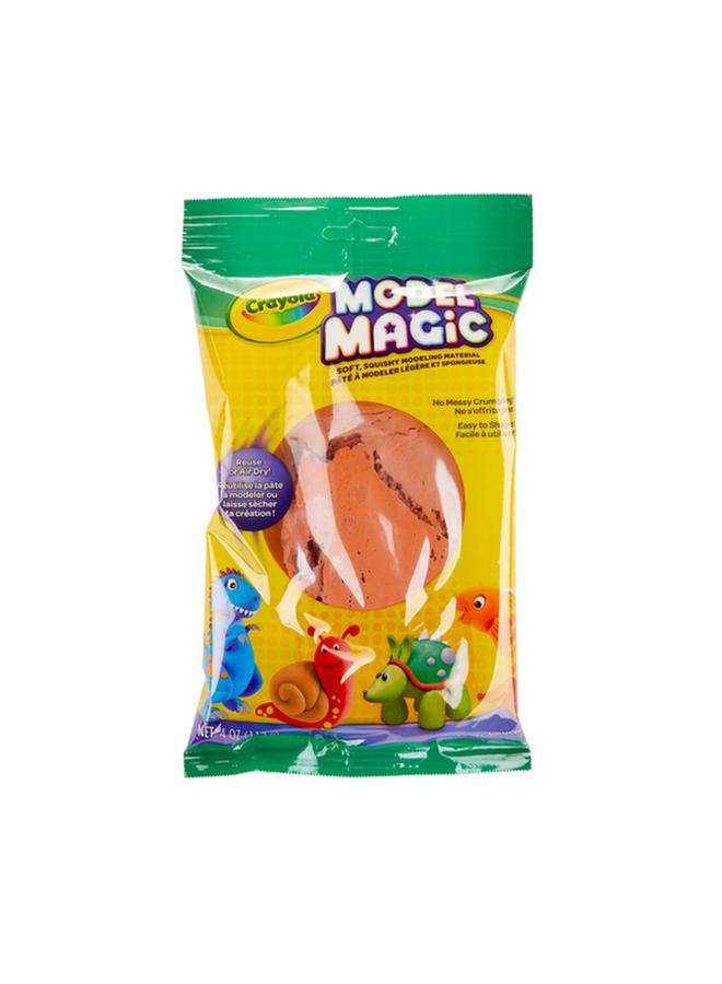 Crayola Lightweight and Flexible Model Magic Clay Terracotta 113g CRA5744640003 - Image 3