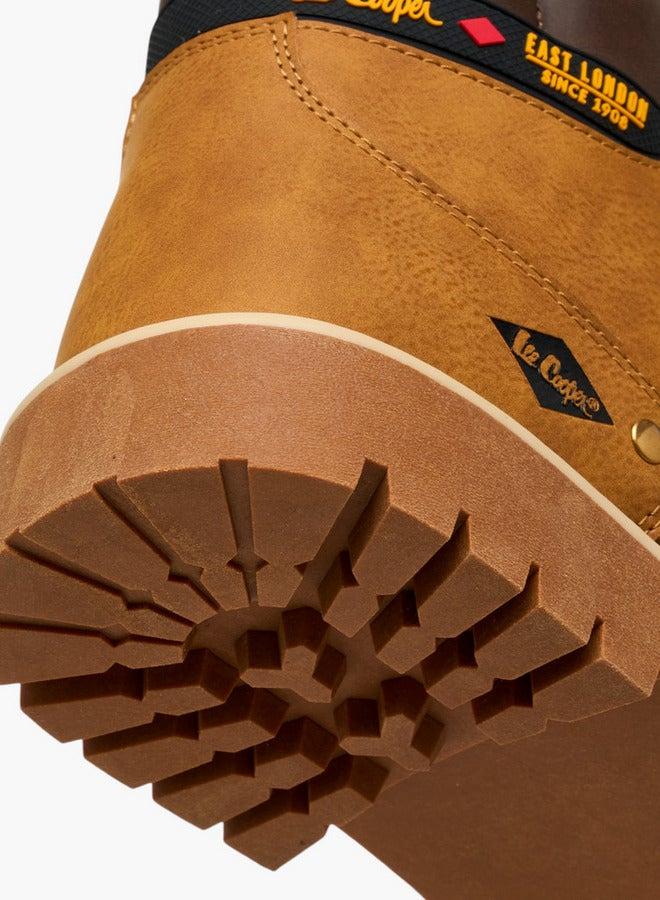 Lee Cooper Men's Panelled Lace-Up Ankle Boots - Image 5