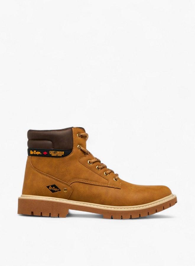 Lee Cooper Men's Panelled Lace-Up Ankle Boots - Image 2