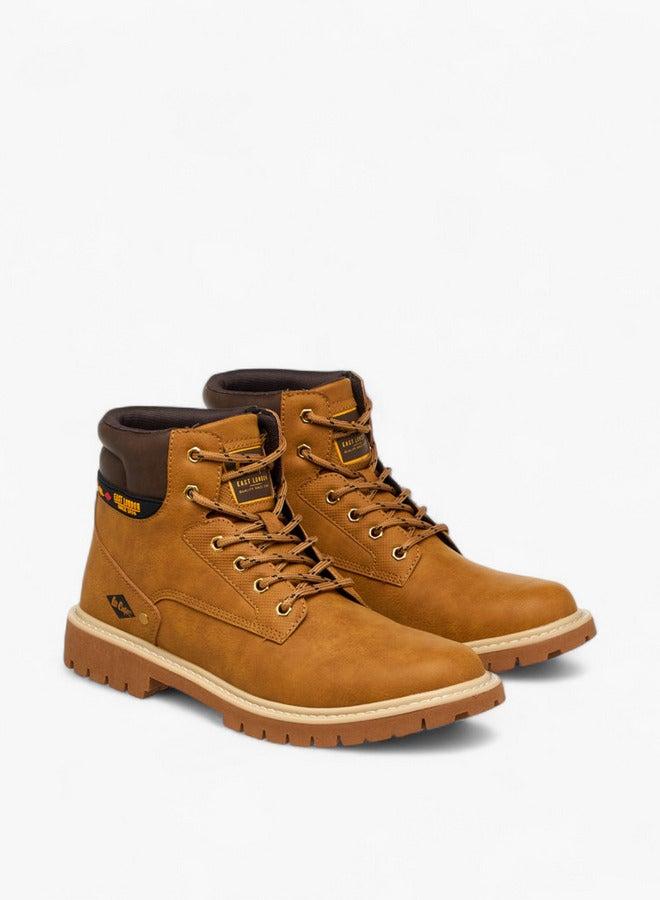 Lee Cooper Men's Panelled Lace-Up Ankle Boots - Image 3