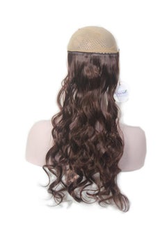 ريتزكارت وصلات شعر مجعدة ناعمة من ريتز كارت، بني غامق صناعي عالي الجودة، 470، 22 بوصة  - Image 2