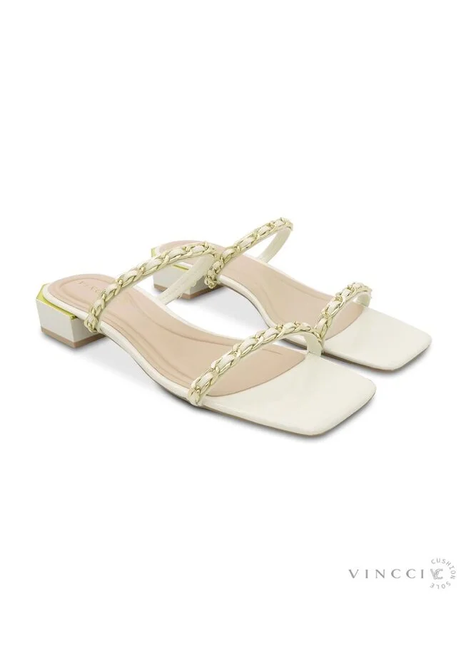 Vincci Multi Strap Low Heel Sandals