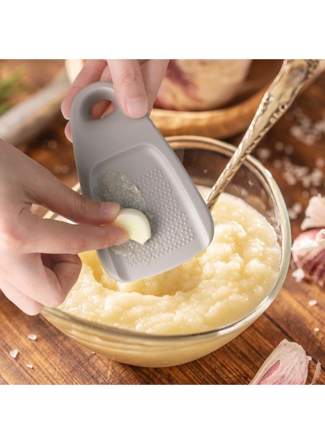 أدوات مطبخ 5 في 1، مقشرة، فتاحة زجاجات، مطحنة ثوم، مبشرة جبن كيك، أدوات طبخ قابلة للتكديس موفرة للمساحة للمطبخ الصغير، ملحقات لمخيمات RV داخل غسالة الأطباق آمنة - Image 5