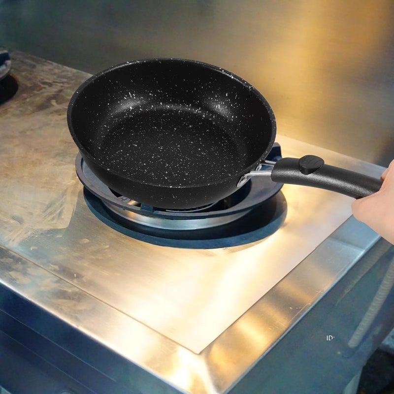 Nonstick Omelette Maker Pan Small 20cm Maifan Stone Skillet Frying Pan Induction Compatible Egg for Kitchen Cooking - Image 4