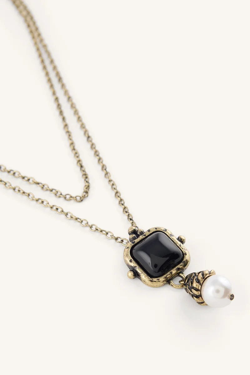 ديفاكتو Woman Double Chain Necklace