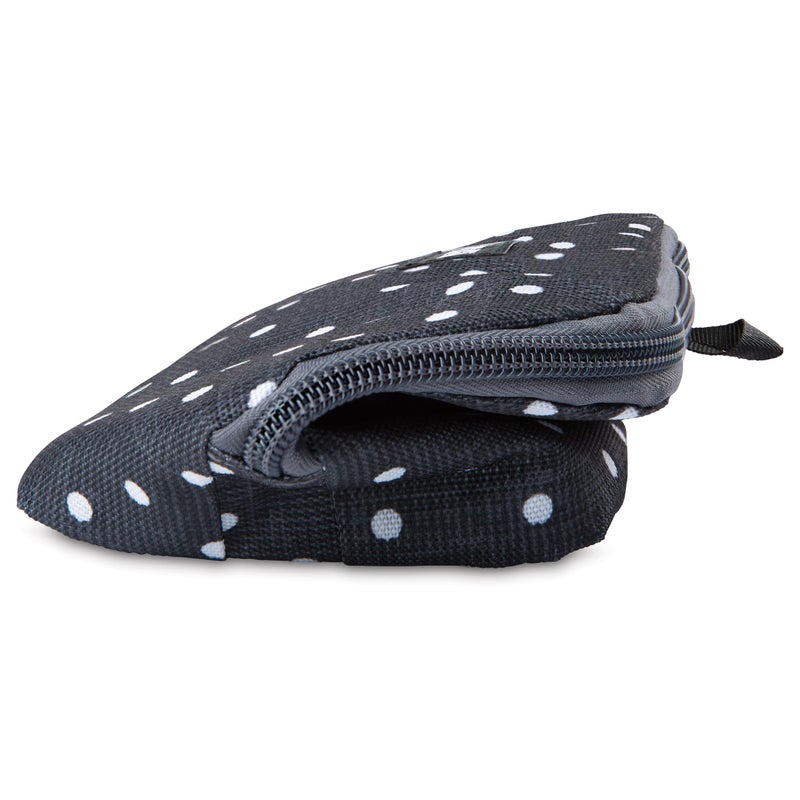 PackIt Freezable Snack Bag, Polka Dots, Built with EcoFreeze Technology, Foldable, Reusable, Zip Closure Locks in Cool Dry Air, and Fresh Snacks On the Go - Image 4