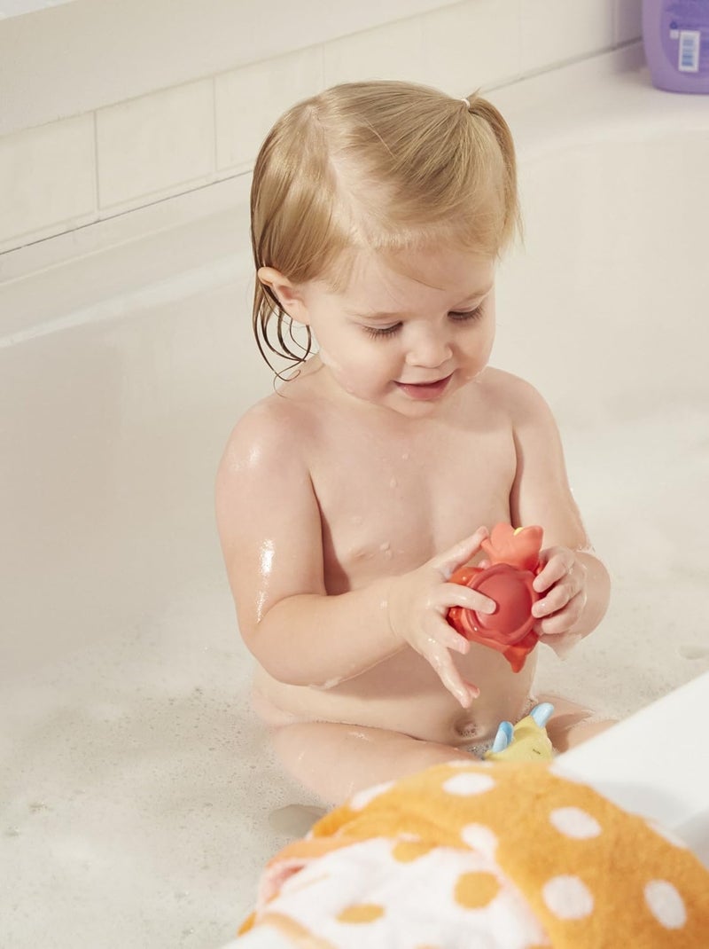 the FIRST years Disney The Little Mermaid Squirties Baby Bath Toys - Squishy Toddler Toys for Bath, Pool, and Everyday - 3 Count - Image 4