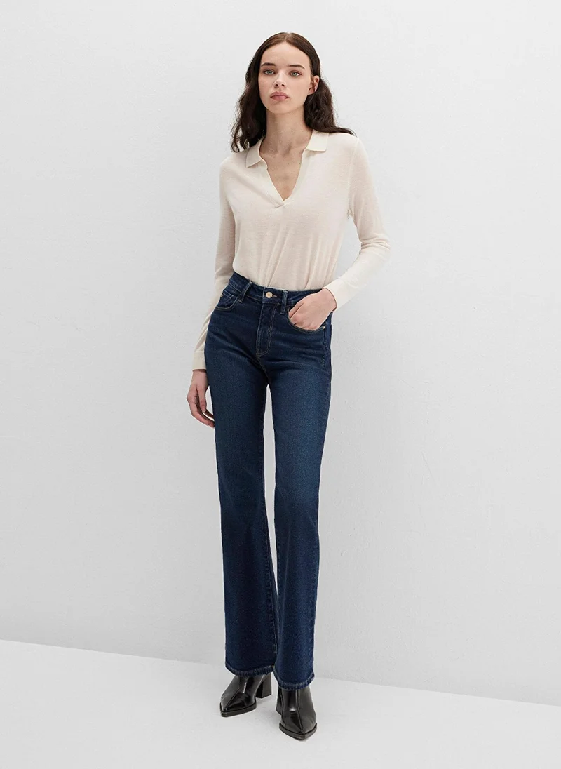 Mavi Bliss Dark Brushed Gold Premium Jean Pants