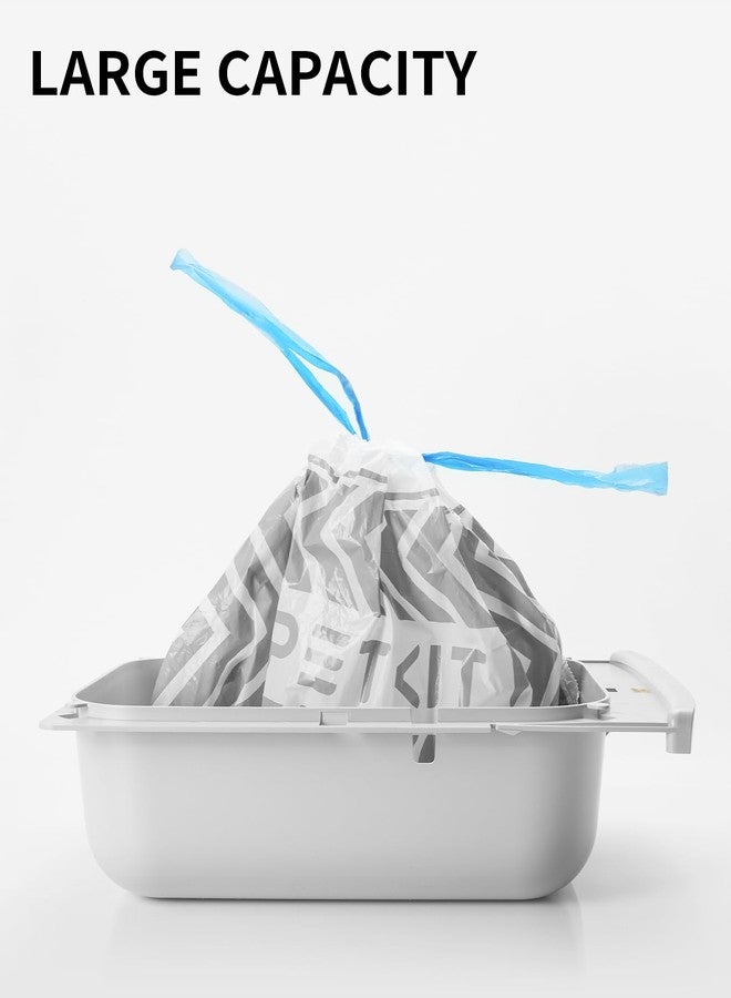 PETKIT PuraX PuraMax Replaced Waste Bags-5 Rolls, Portable Cat Litter Waste Receptacles Bags for Self-Cleaning Cat Litter Box - Image 5